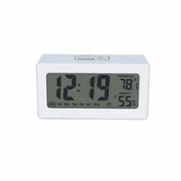 Smart LCD elektronski sat Radna površina sa budilskom satom blistavog lijenog lijenog elektronskog sata