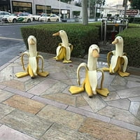 Smiješna dekoracija skulptura za skulpture banane za vrt, kreativnost slatke skulpture Art ukrasi