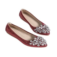 Leuncero Flat cipele za ženske udobne haljine cipele Ležerne prilike Soft Loafers Officenti klizanje