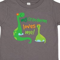 Inktastic moj bak lovi me unuka dinosaur poklon malih majica dječaka
