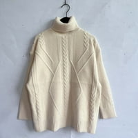 Hodadles New Fashion ženska jesenska džempera sa klirensom - jedina boja Bež veličine m