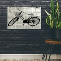 Epic Art 'Ride Novo' Loui Jover, akrilne staklene zidne umjetnosti, 24 x24