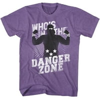 Macho Man Randy Savage Opasna zona Muška ljubičasta majica XL