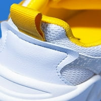Ymiytan Girls Trkene cipele s niskim toplim tenisicama Mesh Athletic Sniakor Sports Teretana cipela Prozračna neklizajuća žuta 11c