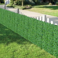 Wozhidaoke Artificatial Ivy Privatnost ograda zaslona Artificial Hedges Ograde vinove lišća Zaštitni