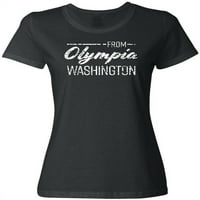 Inktastic iz Olimpijske Washington u bijeloj nevolji s tekstom ženske majice