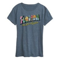 Instant poruka - Florida Razglednica - Ženska grafička majica kratkih rukava