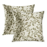 Moderan cvjetni uzorak Sažetak Prekrasna ljepota cvjeta chic Creative Curl jastučnice za jastuk za jastuk