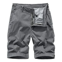 Muški teretni kratke hlače Ljetni modni na otvorenom Ležerne prilike pune boje Multi-džepovi Sportske kratke hlače na klirensu