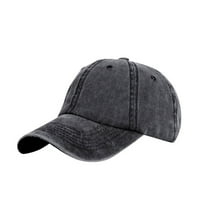 Heiheiup Buns Hat Baseball Ravni vizir Ponytail Cap Trucker Unise Neuredan bejzbol kapu za hodanje