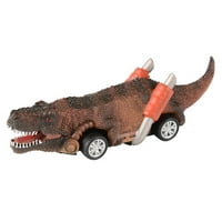Božićni pokloni povlačite igračke za leđa za 3-godišnju starosnu dječake Dinosaur automobili