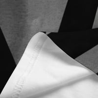 Ženski vrhovi Ženski kratki rukav Ispis majica O-izrez Labavi povremeni bluza s top majicom XXL
