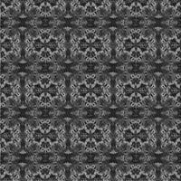 Ahgly Company Trgovi kvadratni ugalj crni prostirke crne površine, 8 'kvadrat