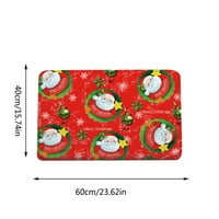 Baofu božićni crtani kućni prostir za vrata upijajuća mat dnevna soba kuhinja podna mat 15.7 x23.6