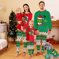 Božićne pidžame, božićne padžama pantschristmas pidžama za porodicu smiješno