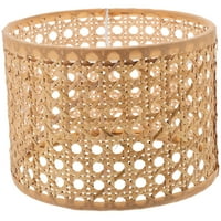 Rosarivae Shade Shade E27 E Rattan Lampshade rustikalna stolna svjetiljka za hladovanje svjetiljka za