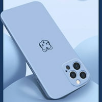 Kućište telefona Kompatibilno sa iPhoneom 14, simpatičnim dizajnerskim gumenim tekućim silikonskim poklopcem i mekim oblogom za školjke