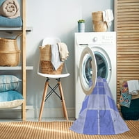 Ahgly Kompanija Mašina za pranje u zatvorenom okruglom tranzicijskom nebu Plave prostirke, 8 'krug