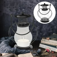 Kerozinska svjetiljka za plamenicu staklena lampica za ulje kuće Vintage lampica ukrasna kerozinska svjetiljka