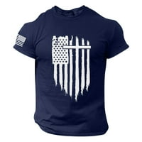 Stripe majica Muška nezavisnost Zastava Ležerne prilike Soft i udobna mala sitnica pamučna majica sa