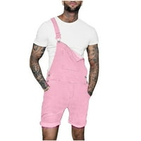 Boho pantalone za muškarce casual šorc džepne kratke hlače ravno tipa Količine Boho hlače za bejzbol hlače estetske hlače Yoga kratke hlače ružičaste m
