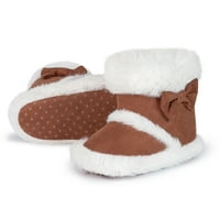 Hsdsbebe Baby Girls Boys Snježne čizme Zimske čizme novorođenčad na cipelama za 3 mjeseca