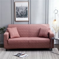 Ispružite kauč za kauč za jastuk, zaštitni nameštaj štiće za sjedenje za sjedenje, smeđe boje