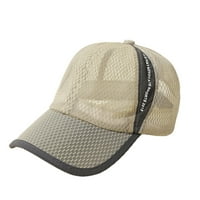 Unizovan prozračan šešir - zakrivljeni rudar - lagan brzi suši - prozračna puna mreža - kapu za trčanje