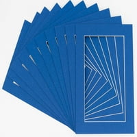 Royal Plava kiselina Besplatna prostirke za slike s bijelim jezgrenim oširom za slike za slike - odgovara