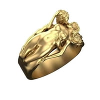 Nakit za žene Prstenje Par i muškarci Valentinovo prsten serija serija Ljubavi žene prstenovi pretjerani prstenovi slatki prsten trendy nakit za nju