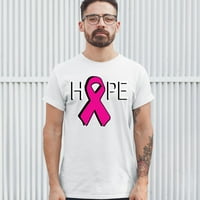 TEE Hunt Hope Nada Svjesnost s dojkom Rikeks majica, bijela, x-velika