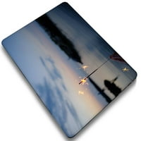 Poklopac kućišta tvrdog školjke za - otpustite MacBook PRO S sa dodirnim trakom Kabel kravata Model: A1707 Plava serija A 0361