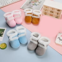 Kali_store Booties Toddler čizme Mekane jedinice protiv klizanja tople zimske čizme za baby Pink, 7