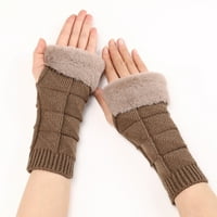 Ženske rukavice za zimske rukavice za toplu rukavicu Vjetrootporna elastična slavina Texting Black rukavice Termalne rukavice