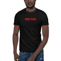 3xl CRVENO WELTON kratki rukav pamučna majica majica po nedefiniranim poklonima