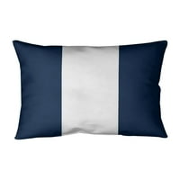 Artverse Dallas Dallas Football Stripes Pillow -Spun Poli Medium