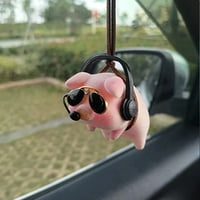 Slatka panda svinjski privjesak za automobile Auto servisni privjesci za ogledanje Pribor za ukrašavanje