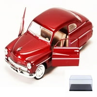 Diecast Couch & Expion Case Paket - Mercury, Crvena - prikazuje - Skala Diecast Model Car W Ex Prikaz
