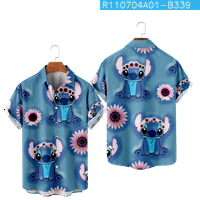 Lilo & Stitch majica kratkih rukava vrhovi muške košulje za košulju Universal Harajuku Odjeća za odjeću