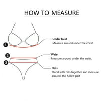 Lowrofile ženske kratke hlače plus veličina solid i tisak viseći struk brazilski bikini donji kupaći