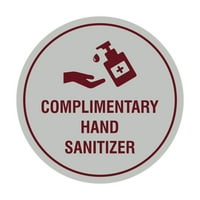 Zaokružite besplatan znak sanitizariza za ruke - mali 4
