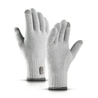 Unise sportski zimski vodootporni pleteni pleteni na dodirnim zaslonom osjetljivim na dodir, jedna veličina