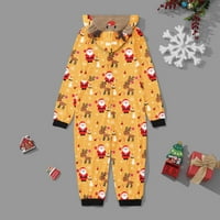 Uklapanje Pajama za obiteljsko i pseće bebe Kombinezon za božićnu porodicu Podudaranje pidžama slatka