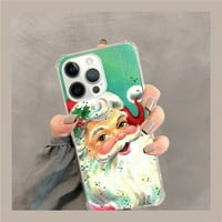 Božićni slučaj Santa Claus Kompatibilan je s iPhone Pro, jedinstvenim trendovskim dizajnom TPU poklopca