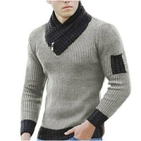 Pokloni za žene Božićne prodaje ponude džemper od šalca Pleteni pulover dugih rukava dugih rukava muški džemperi za šivanje na klirensu