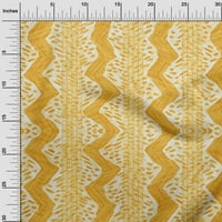 Onuone viskoza Šifon Gamboge Žuta tkanina Životinjska tkanina kože za šivanje tiskane ploče od dvorišta