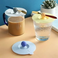 XINHUADSH CUP poklopac hrane otporan na toplinu otporna na prašinu kreativni kružni otvor za vodu poklopac
