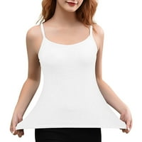 BEPPTER majice za žene za žene Čvrsti čipkasti remen prsluk bez rukava podmetač za rubu za bluze CAMIS
