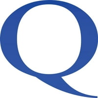 Akrilni slovo Q Times, 10 '' Visoka prozirna tamno plava prilagođena akrilna slova, odaberite boju