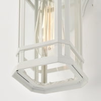 Moderni vanjski rasvjetni čvorovi zidne podloge bijelog trijema za svjetlo na otvorenom zidni lampion